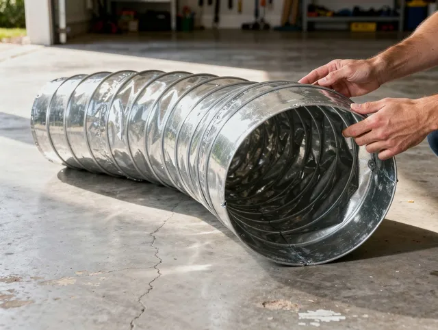 Norwalk Dryer Vent Cleaning specialist using advanced equipment for thorough duct cleaning in Norwalk